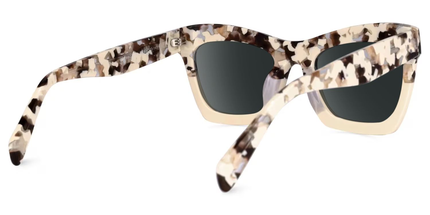 Benitez Acetate Two-Tone Frame Sunglasses | ZEELOOL UK3