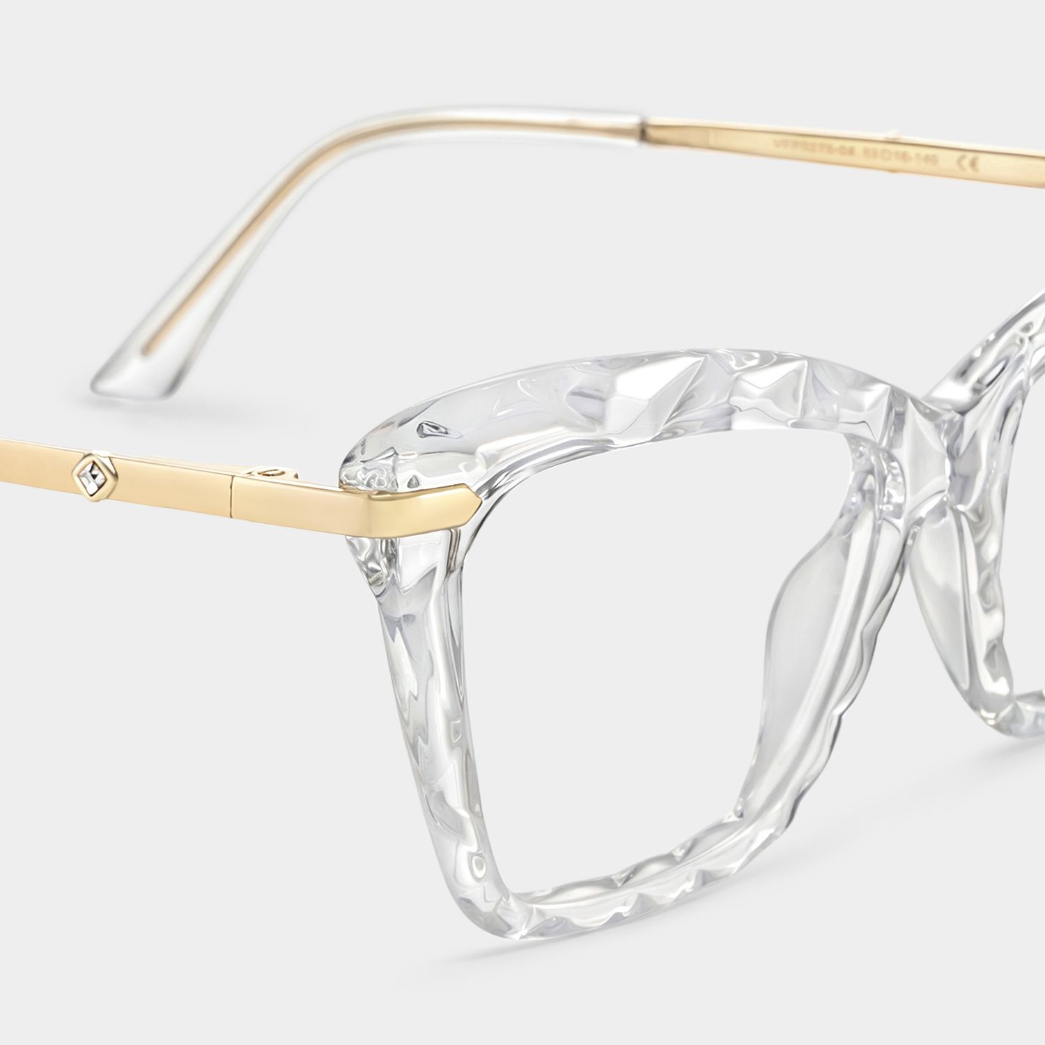 Juliet Clear Cateye Frame Glasses | ZEELOOL UK4