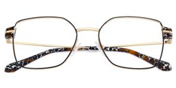 Shantell Black Square Glasses2