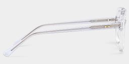 Devon Clear Geometric Glasses3