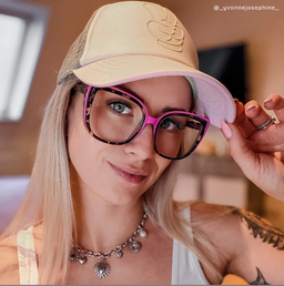 Fenn Pink Tortoise Cat eye Glasses8