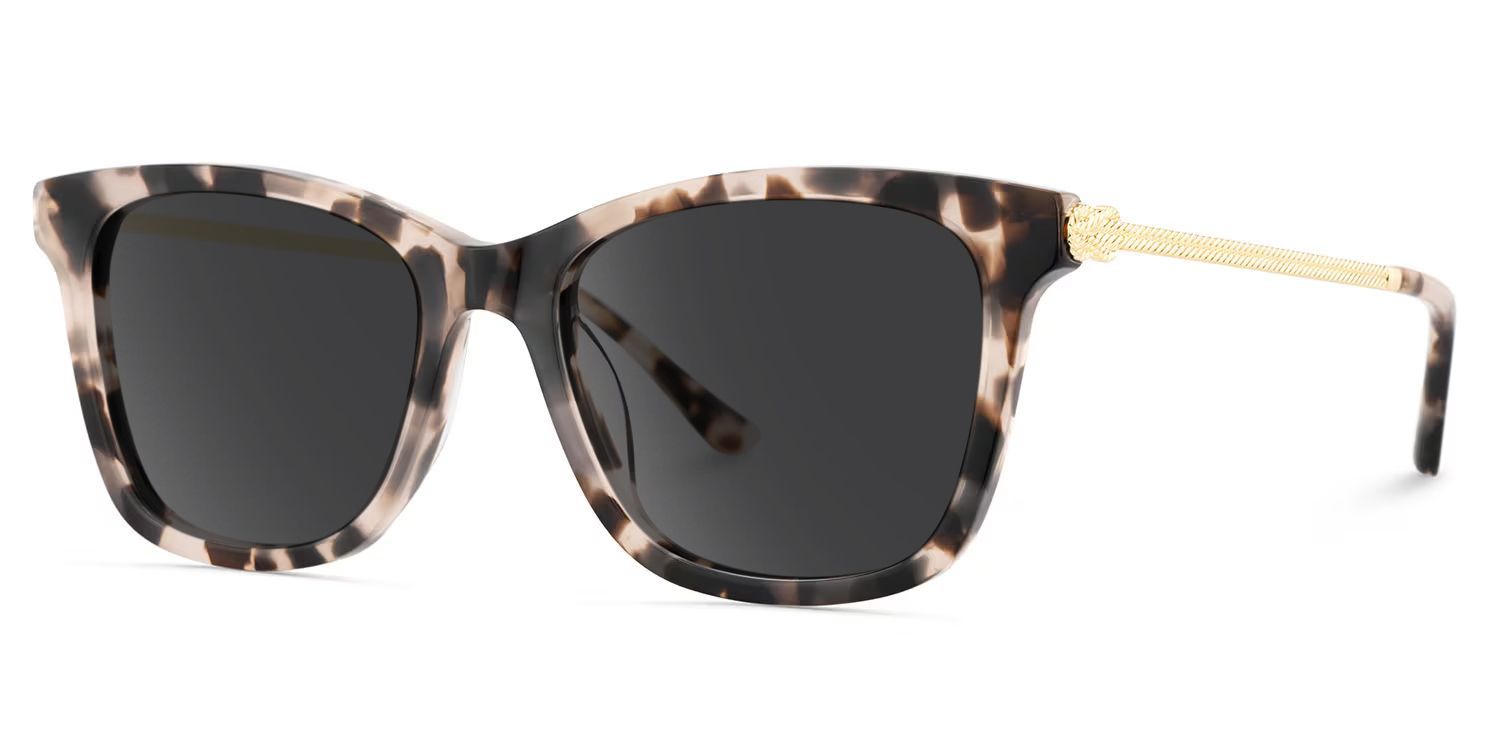 Vibert Tortoise Frame Sunglasses with Rectangle Style | ZEELOOL UK2