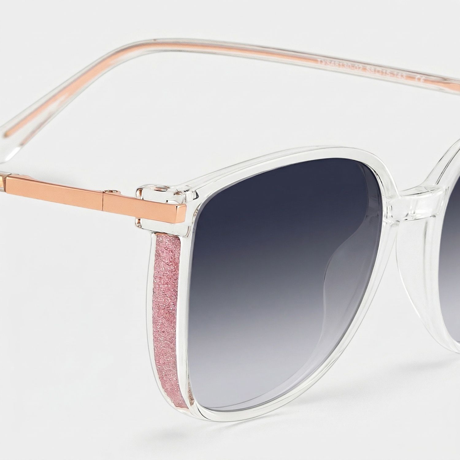 Rodz Square Clear Full Rim Sunglasses | ZEELOOL UK4