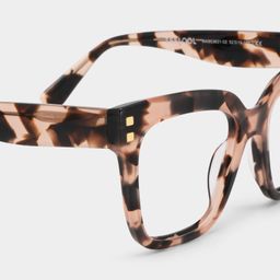 Minguela Pink-Tortoise Square Glasses6