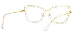 Rosalie Clear Butterfly Glasses5