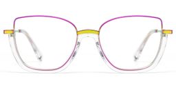 Coleman Iridescent Square Glasses0