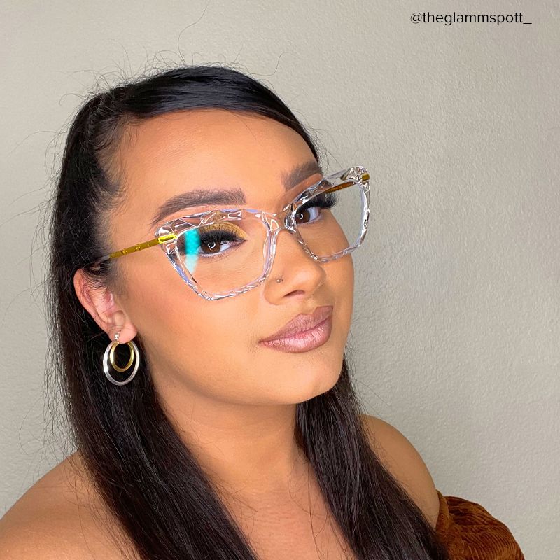 Juliet Clear Cateye Frame Glasses | ZEELOOL UK9