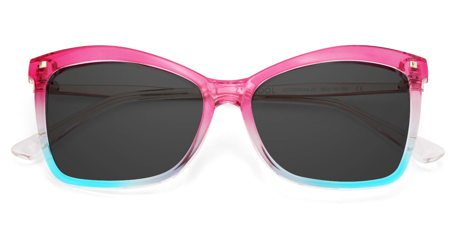 Isaebella Pink Blue Butterfly Sunglasses to Frame Your Face | ZEELOOL UK1
