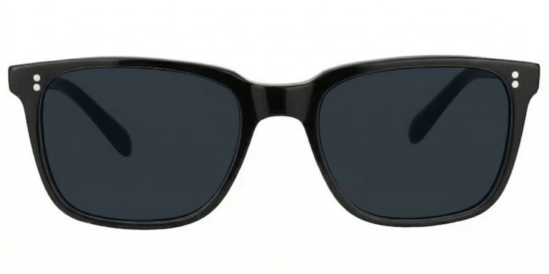 Lamont Black Rectangle Sunglasses to Frame Your Face | ZEELOOL UK0