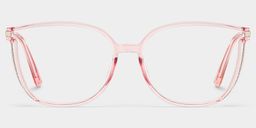 Rodz Flesh-Pink Square Glasses0