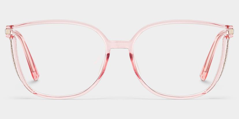 Rodz Flesh-Pink Square Glasses