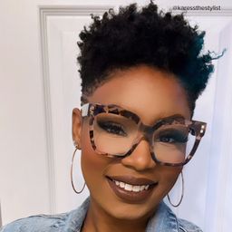 Minguela Pink-Tortoise Square Glasses11
