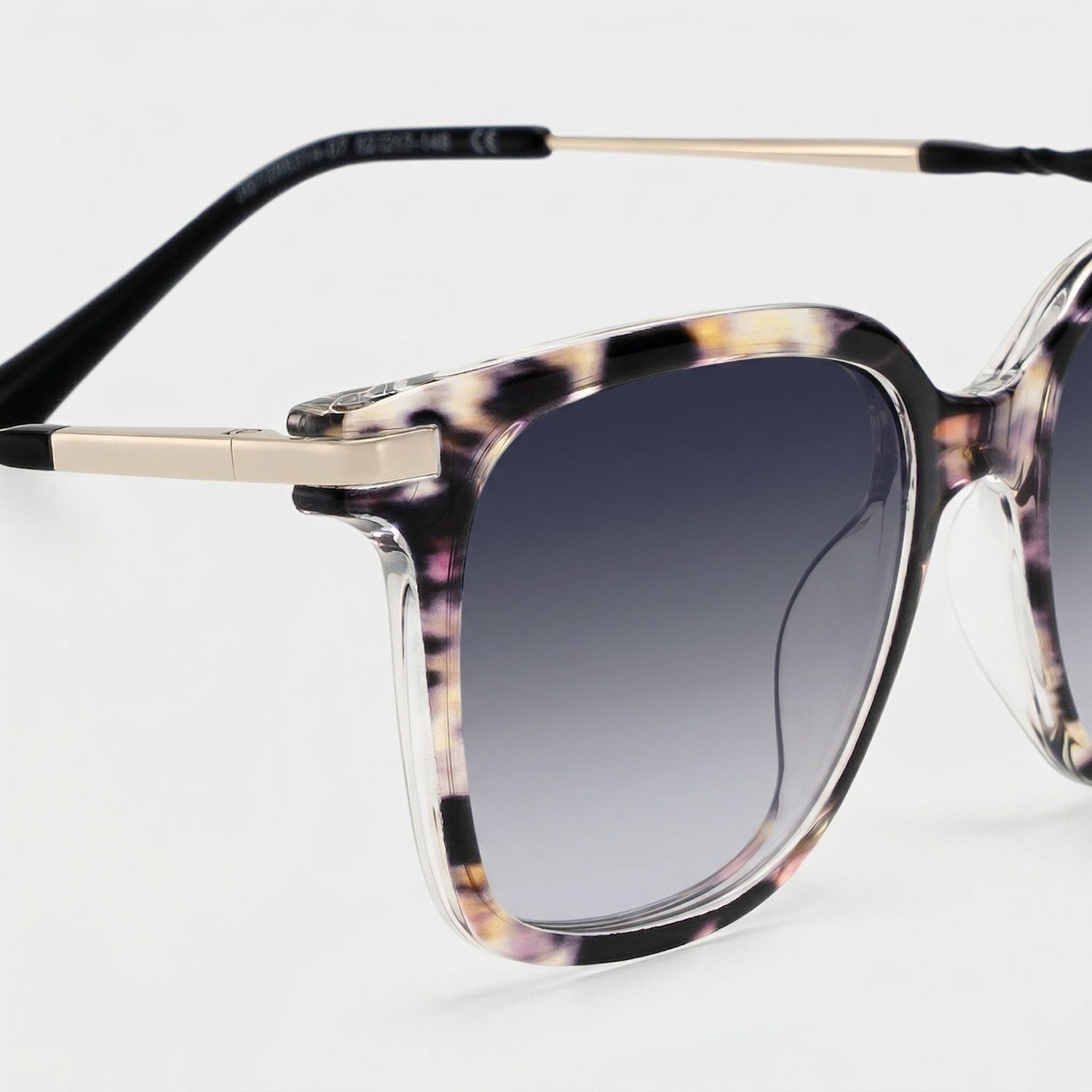 Jacqui Tortoise Frame Sunglasses with Square Style | ZEELOOL UK4