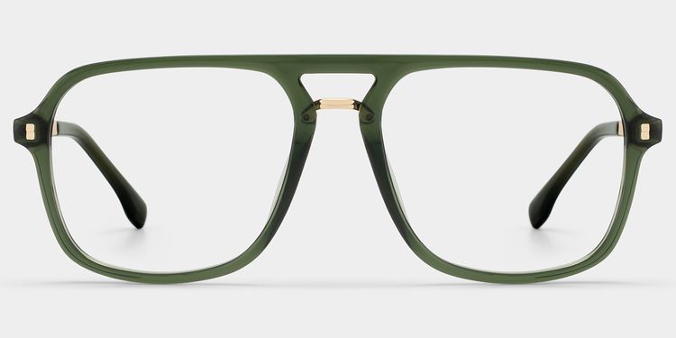 Kilworth Green Aviator Glasses