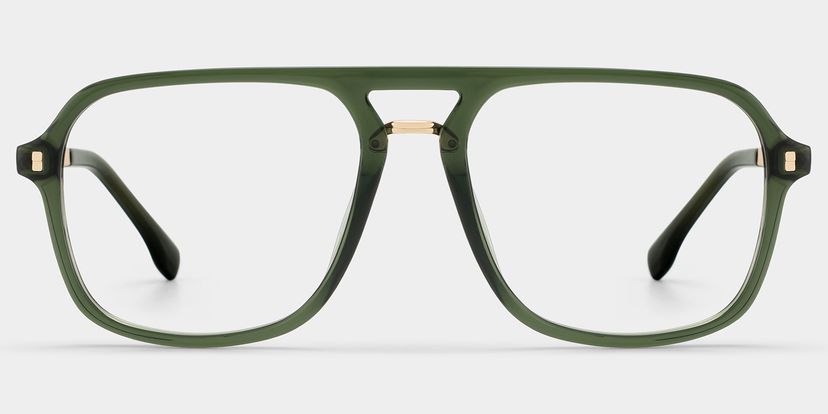 Kilworth Green Aviator Glasses