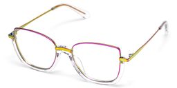 Coleman Iridescent Square Glasses2