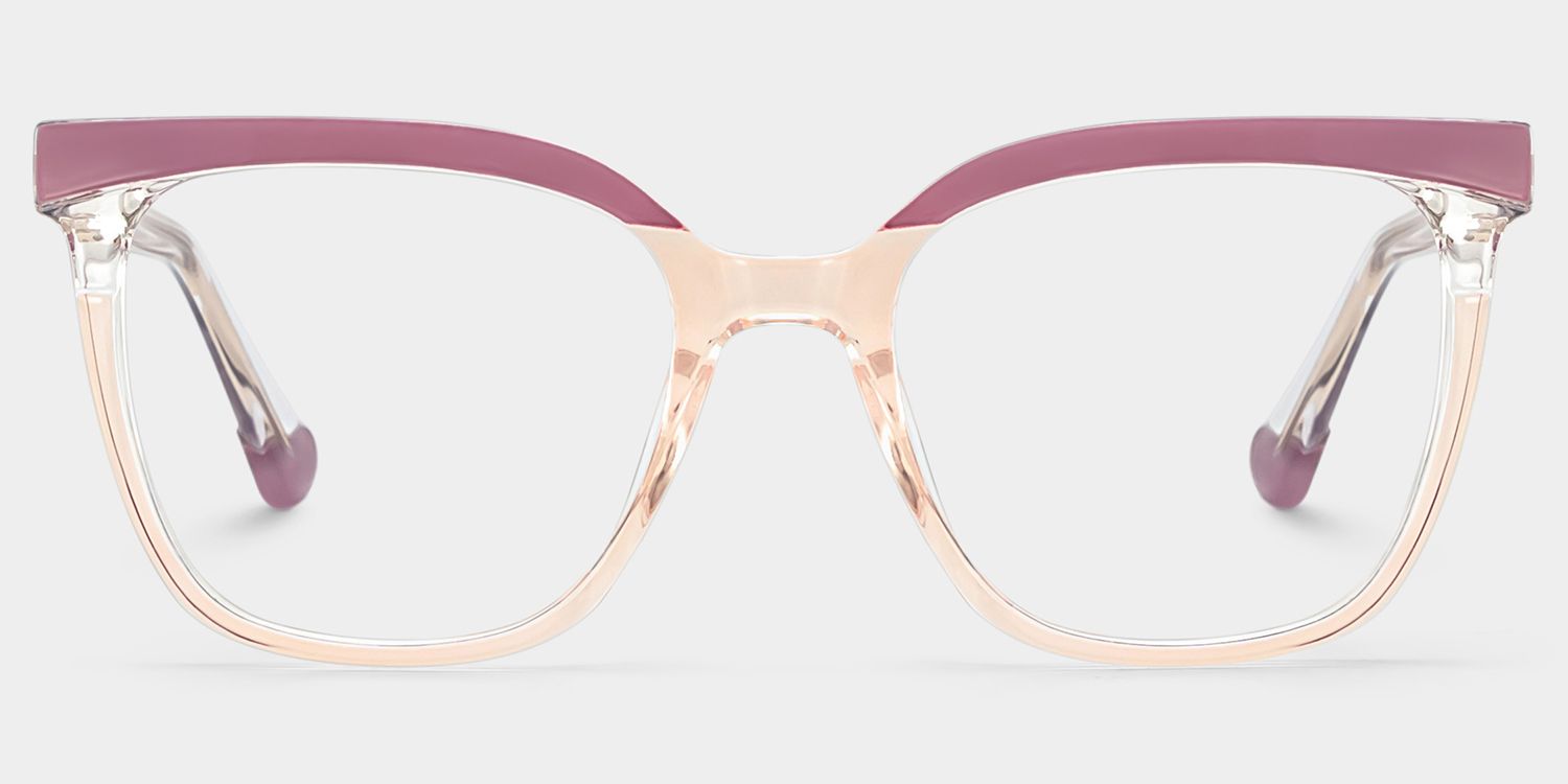 Square Tawana Purple Glasses deals -Zeelool Glasses0