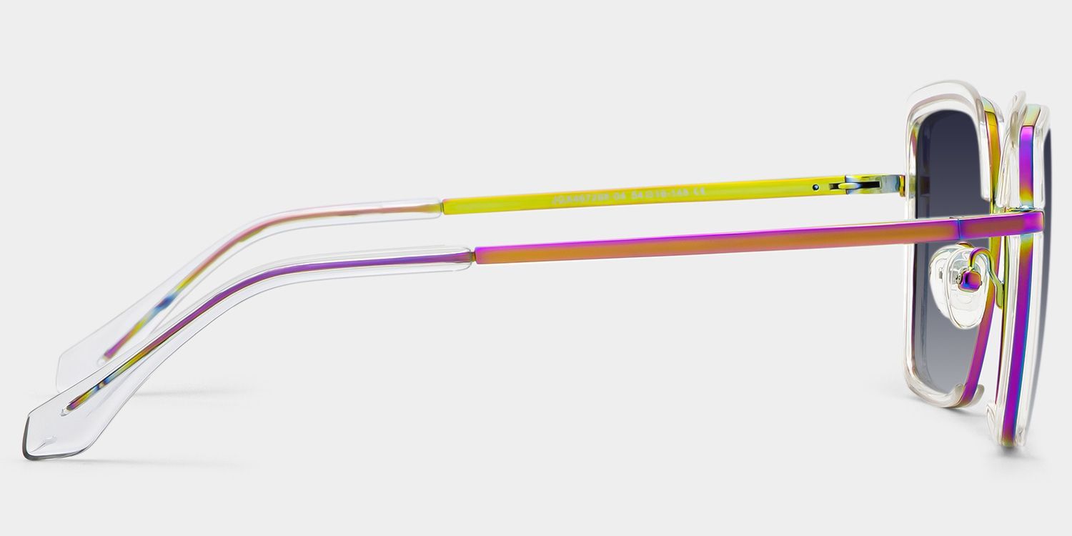 Cordaro Clear Frame Sunglasses with Square Style | ZEELOOL UK3