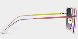 Cordaro Clear Square Sunglasses3