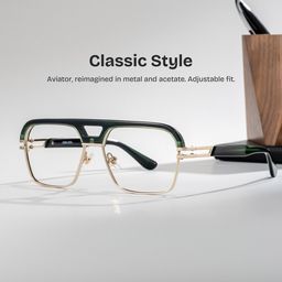 Griff Green Aviator Glasses0