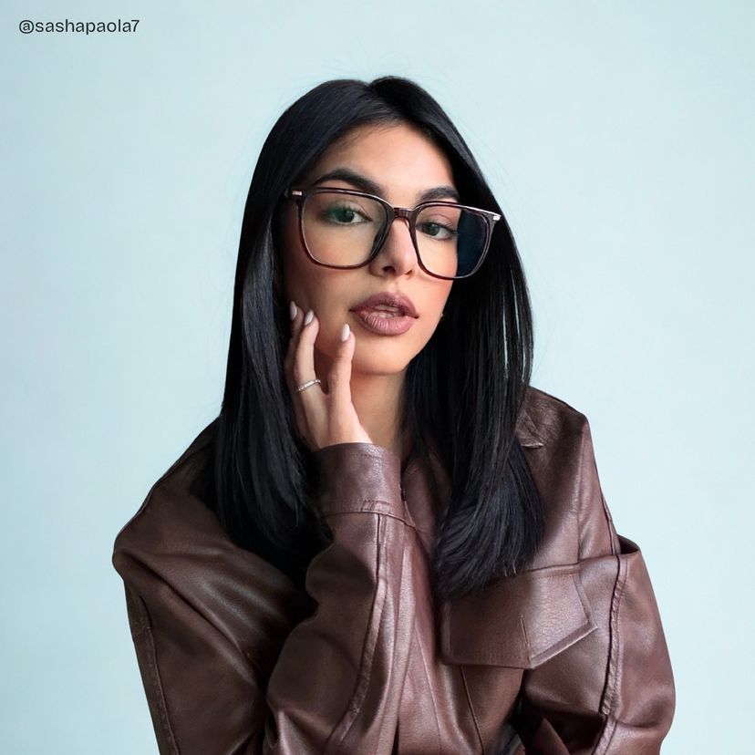 Jude Brown Square Glasses