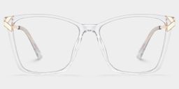 Tricee Clear Square Glasses1