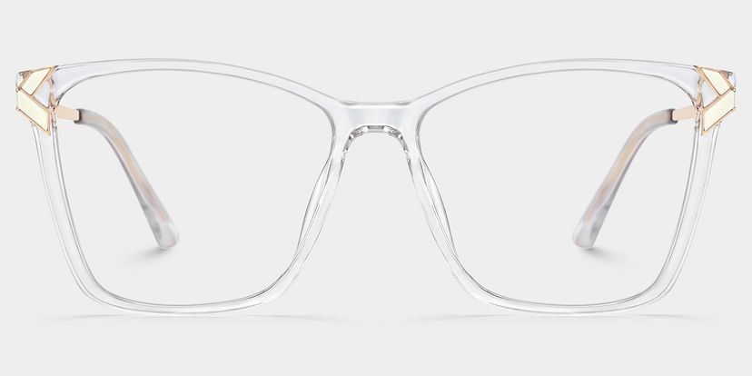 Tricee Clear Square Glasses