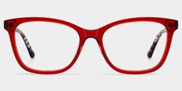 Bella Red Butterfly Glasses0