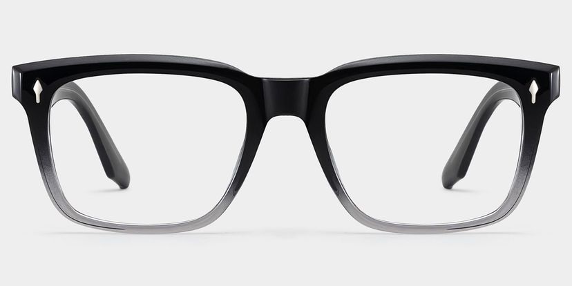 Fletcher Black Rectangle Glasses