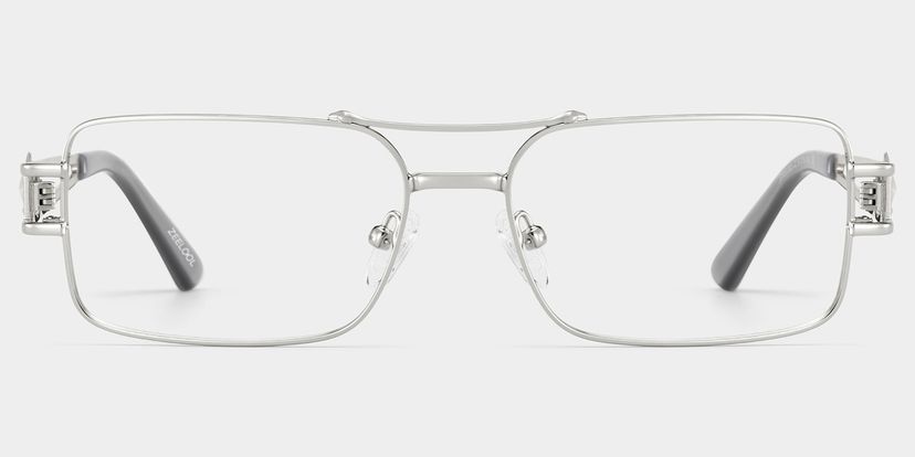 Eric Silver Aviator Glasses