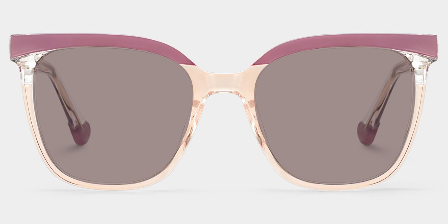 Tawana Cat Eye Sunglasses with Tr90 Purple Frames | ZEELOOL CA0
