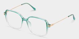 Payton Green Geometric Glasses3