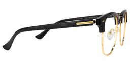 Lasha Black Browline Glasses2