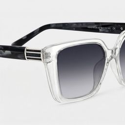 Emery Clear Square Sunglasses4
