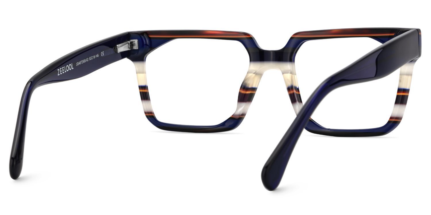 Laguer Rectangle Specs Frame For Men | Zeelool7