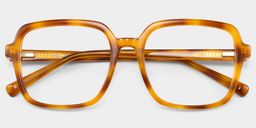Kenneth Tortoise Square Glasses1