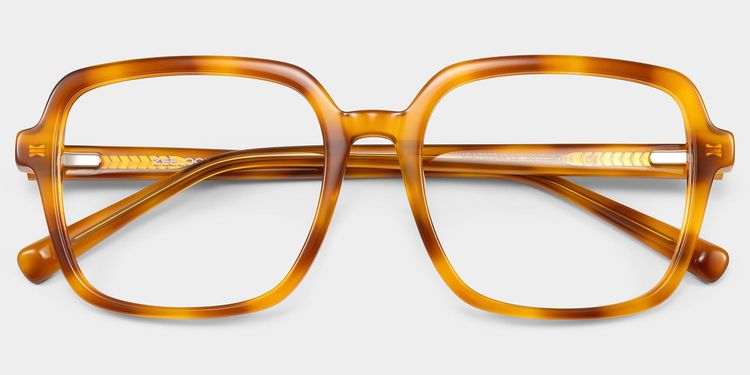 Kenneth Tortoise Square Glasses