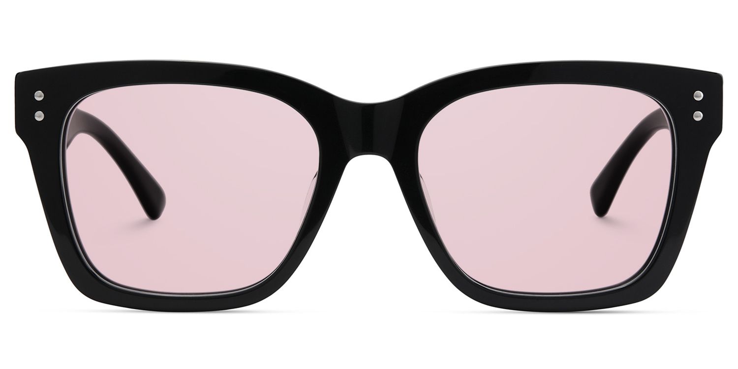 Gaydeh Acetate Black Frame Sunglasses | ZEELOOL UK0