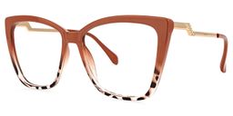 Awilda Orange Butterfly Glasses1