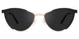 Sydney Black Cat eye Sunglasses0