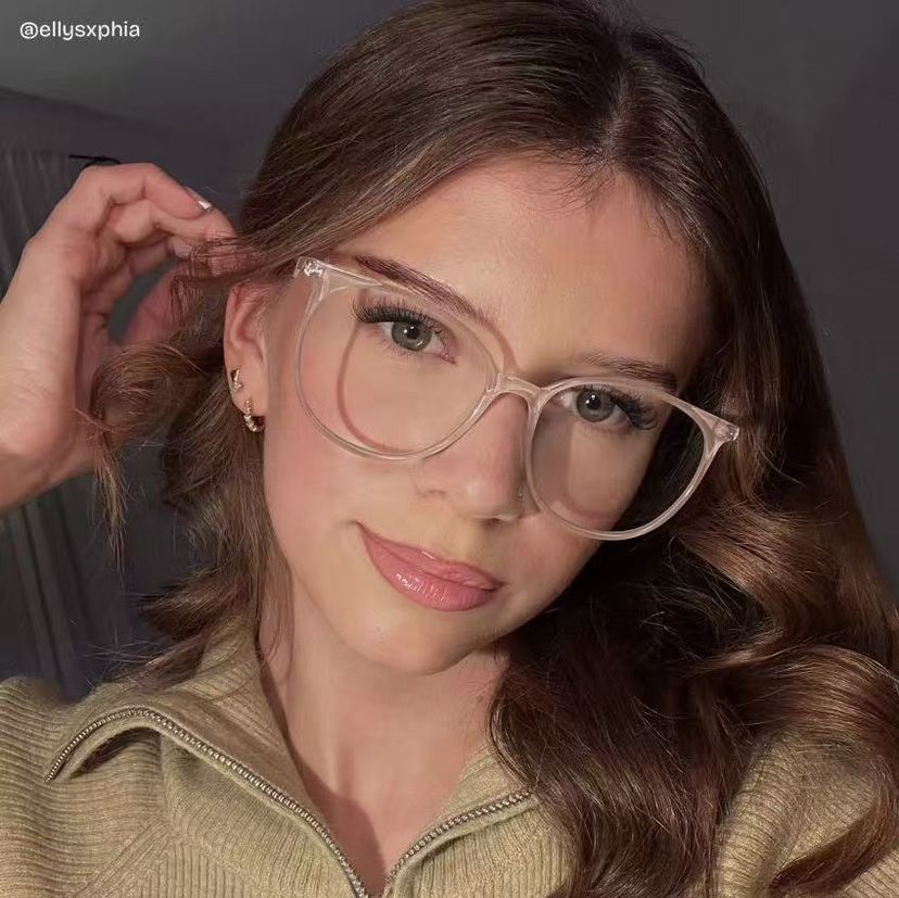 Chanty Pink Round Glasses