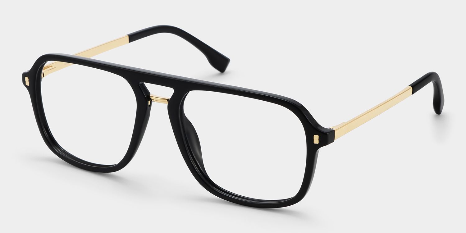 Aviator Kilworth Two-Tone Glasses deals -Zeelool Glasses2