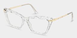 Juliet Clear Rectangle Glasses2