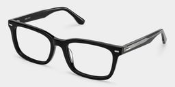 Patrick Black Rectangle Glasses3