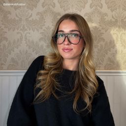 Drew Black Aviator Glasses6