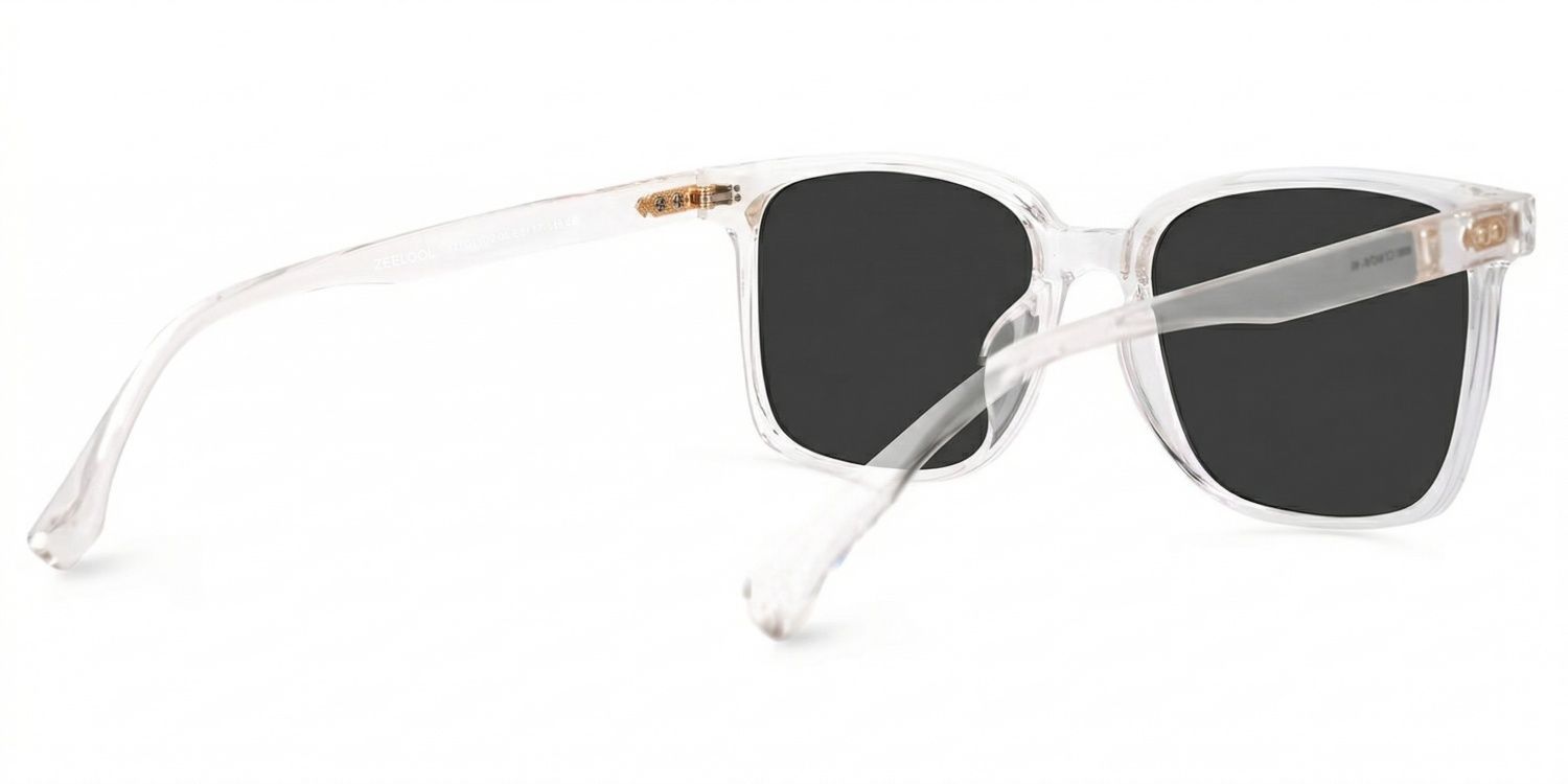 Contreras Square Clear Full Rim Sunglasses | ZEELOOL UK3