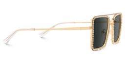 Diva Gold Square Sunglasses2