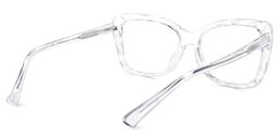 Edna Clear Rectangle Glasses4