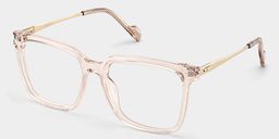 Zeyna Beige Square Glasses3