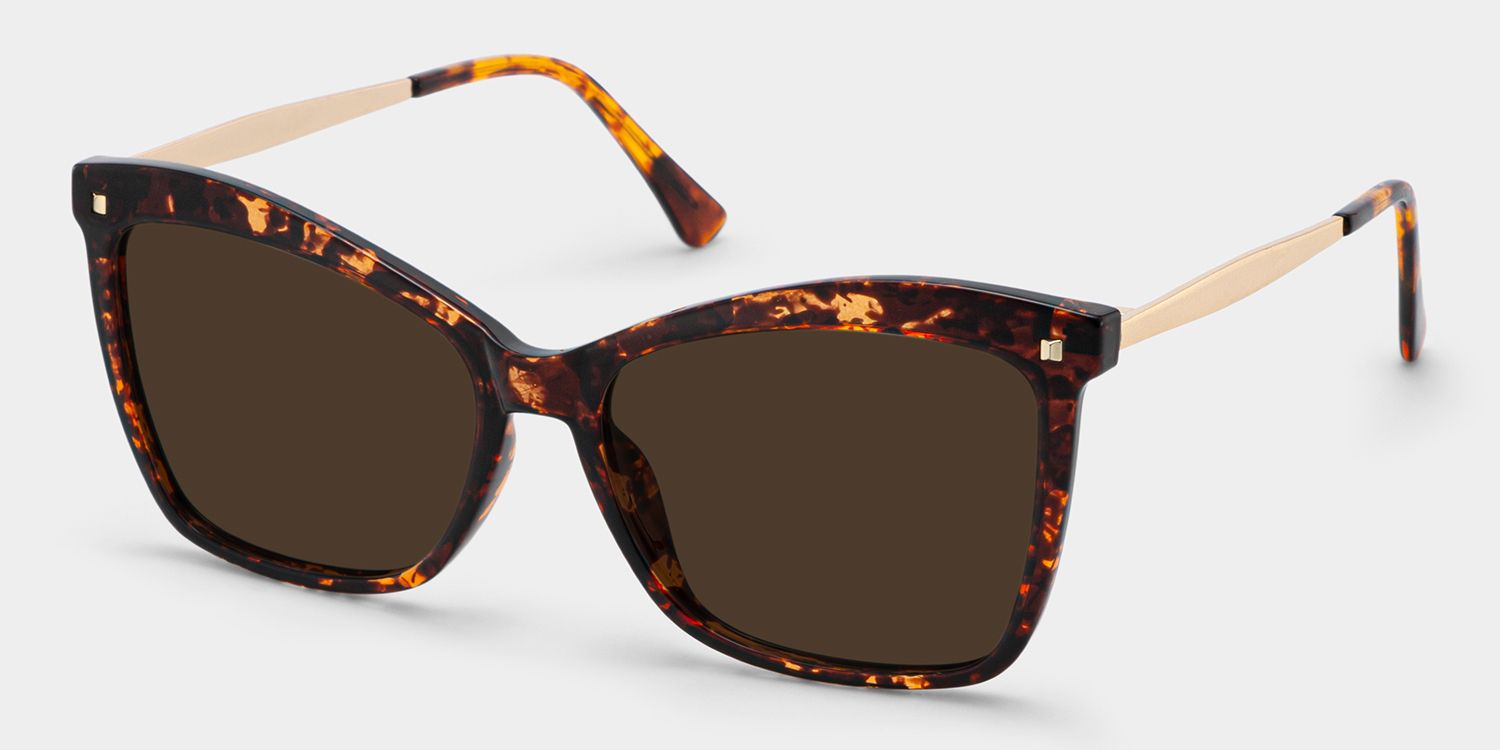 Isaebella Butterfly Sunglasses with Tr90 Tortoise Frames | ZEELOOL CA2